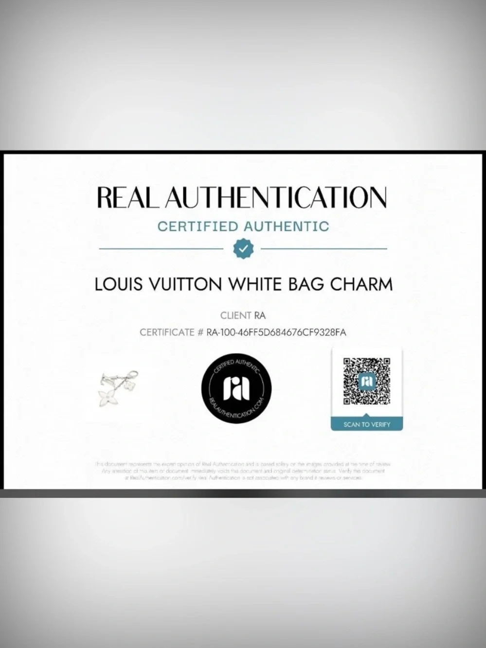 Louis Vuitton Fleur d'Epi bag charm and key holder - Picture 5 of 5
